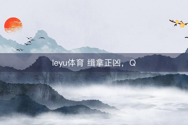 leyu体育 缉拿正凶，Q