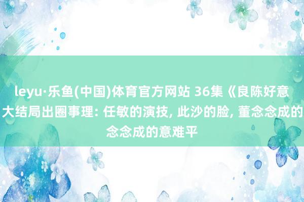 leyu·乐鱼(中国)体育官方网站 36集《良陈好意思锦》大结局出圈事理: 任敏的演技， 此沙的脸， 董念念成的意难平